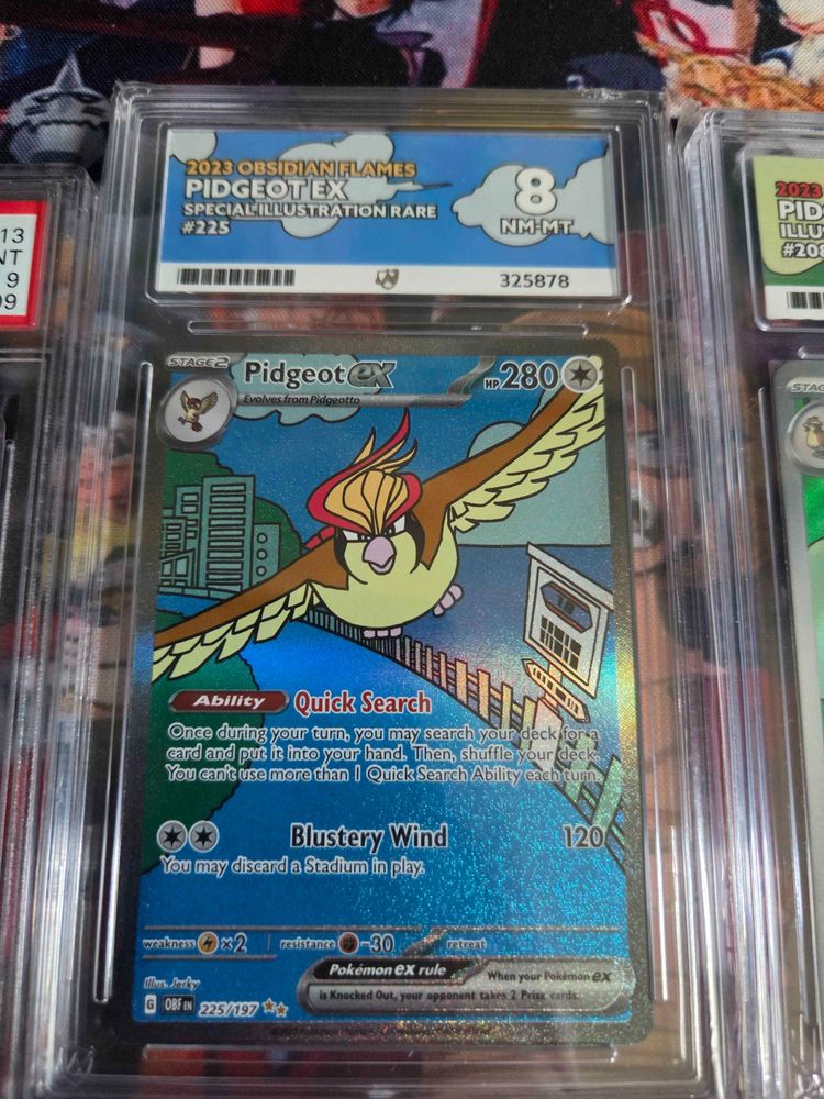 Pidgeot Ex ace 8 